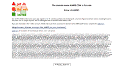 Desktop Screenshot of anms.com
